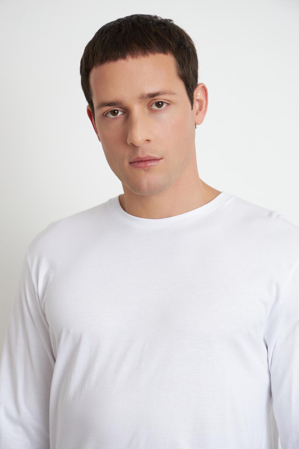 Футболка Ragman с длинным рукавом, белый