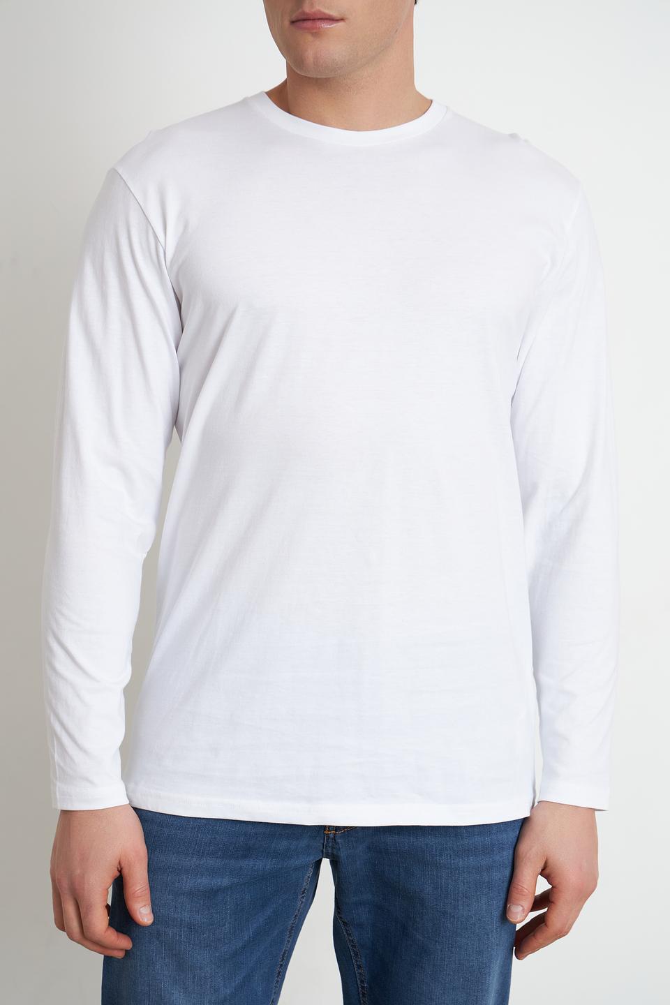 Футболка Ragman с длинным рукавом, белый
