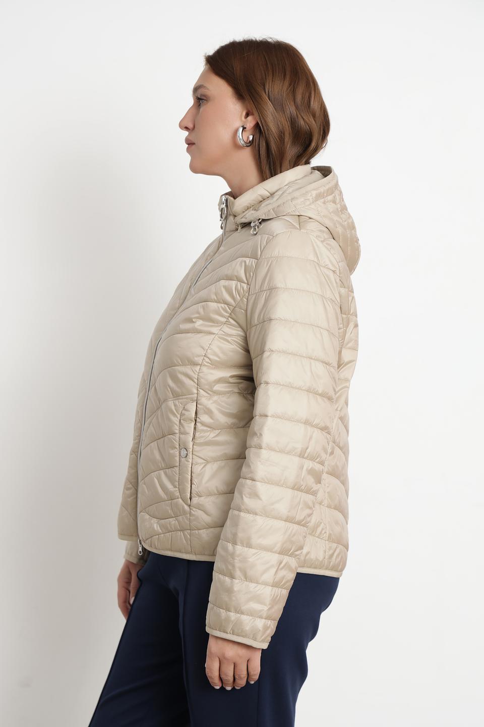 Куртка стеганая Betty Barclay бежевая