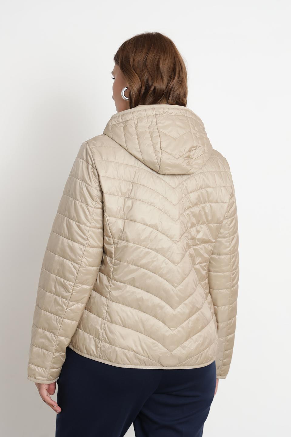 Куртка стеганая Betty Barclay бежевая