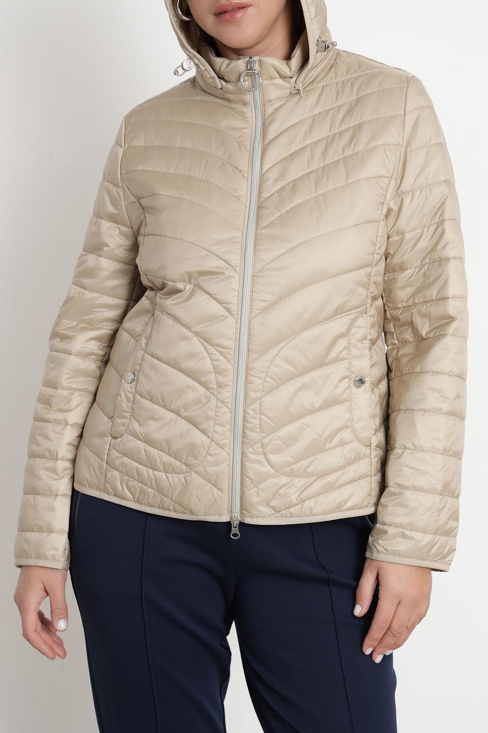 Куртка стеганая Betty Barclay бежевая
