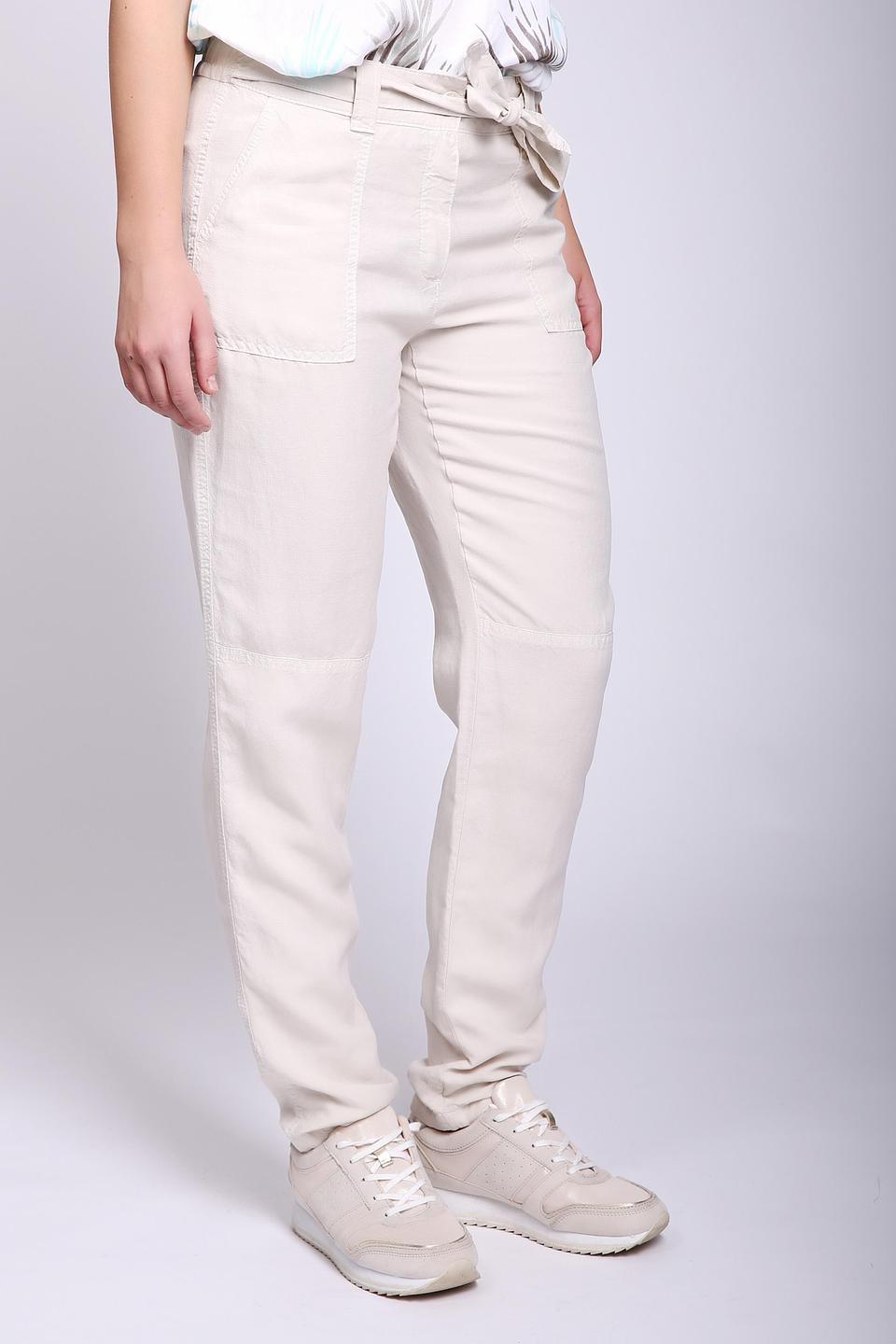 Брюки Gerry Weber бежевые с поясом