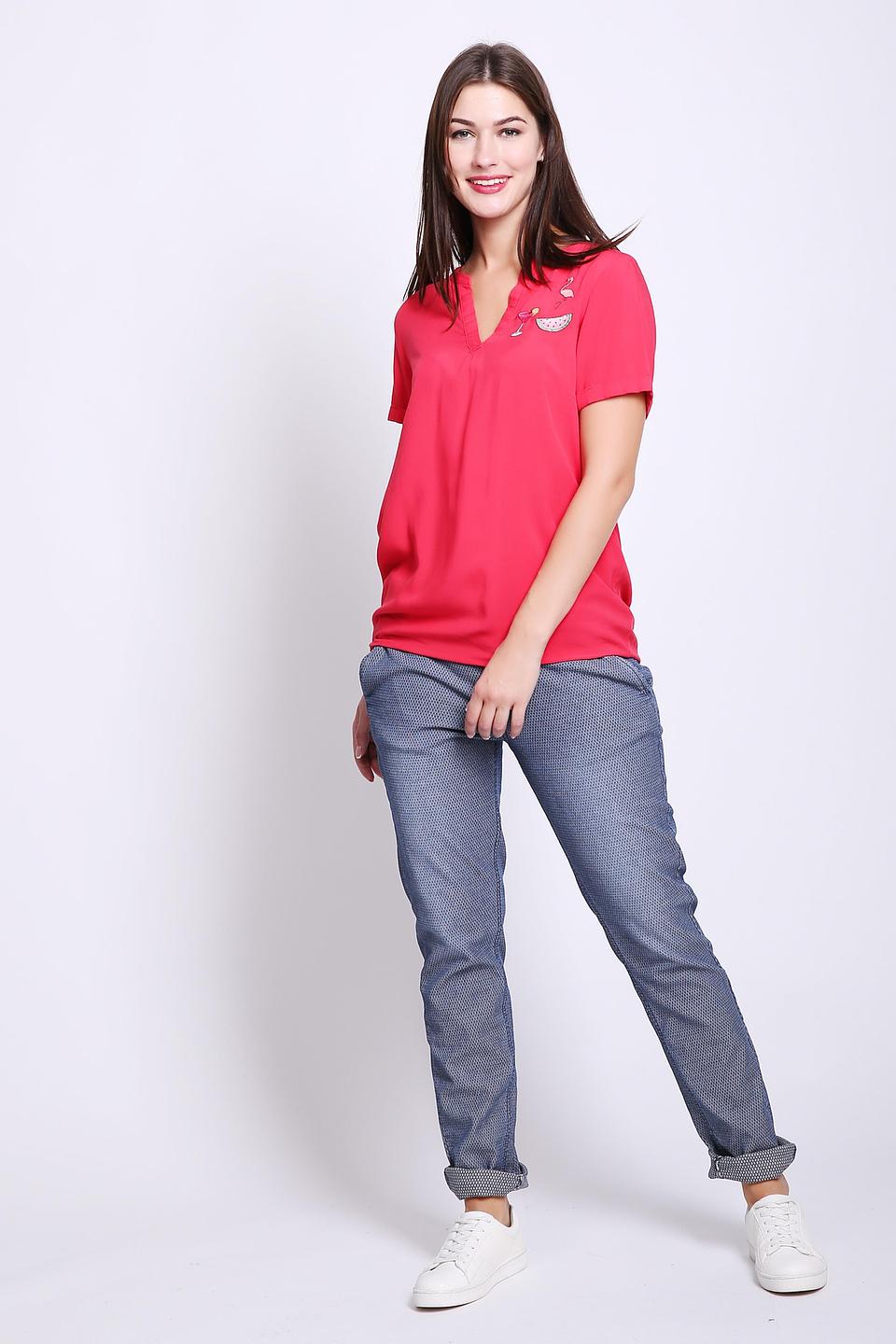 Блуза Tom Tailor с вышивкой