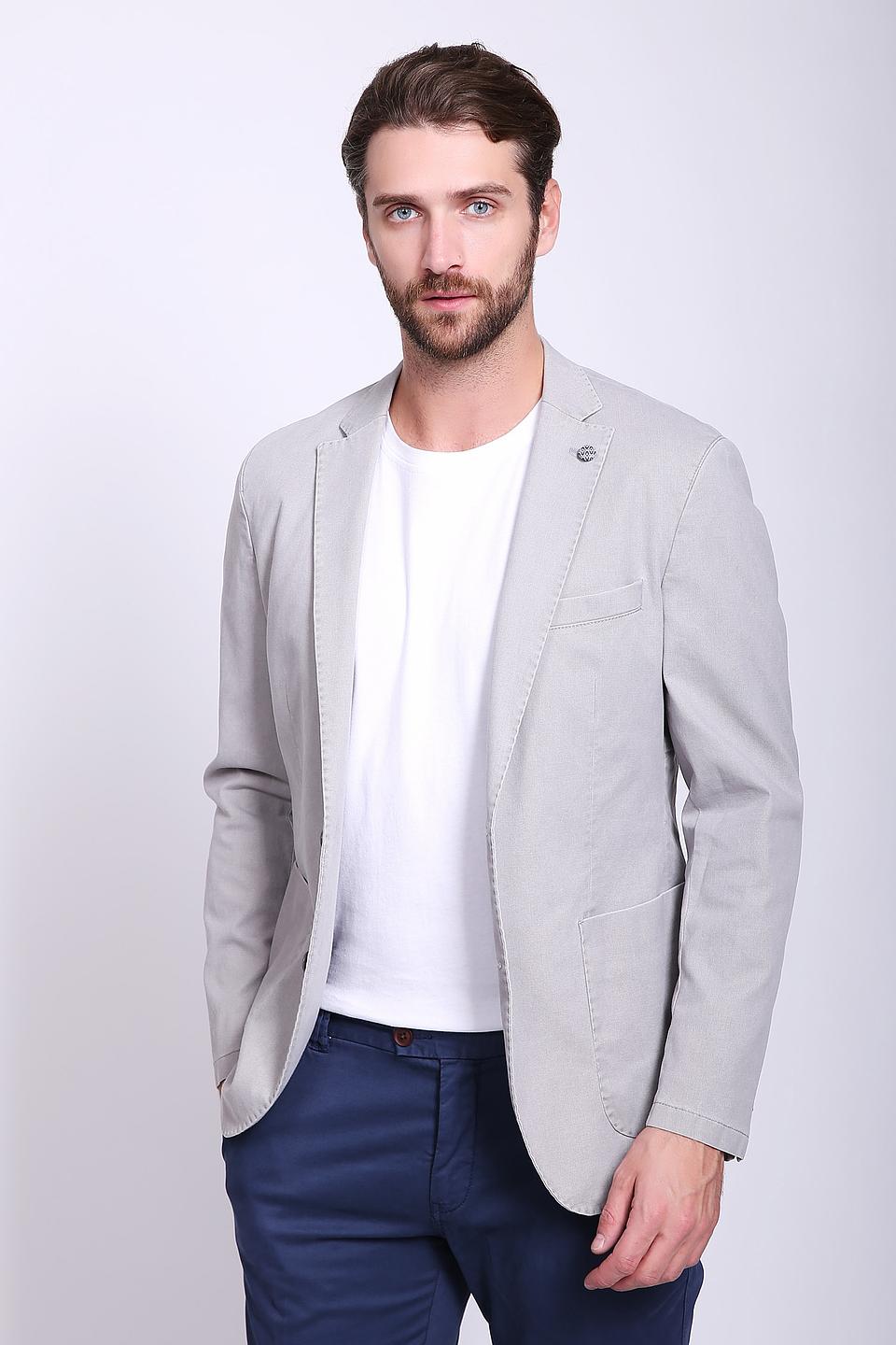 Пиджак Benvenuto серый