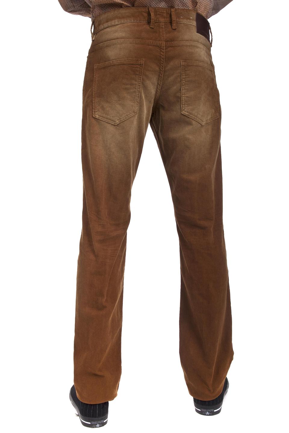 Брюки Boss Orange вельветовые коричневые