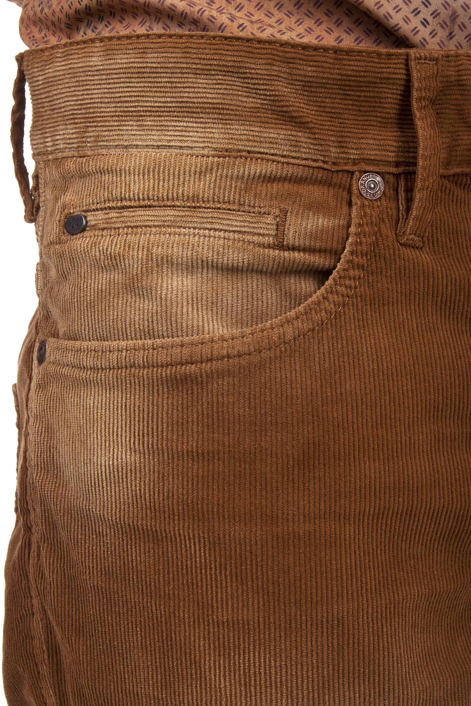 Брюки Boss Orange вельветовые коричневые