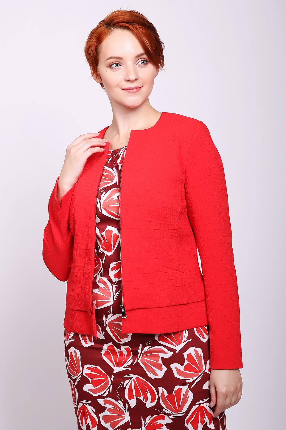 Жакет Gerry Weber красный приталенный