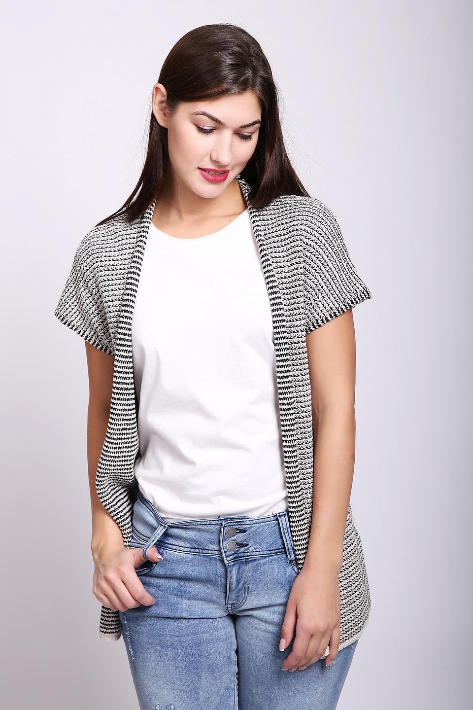 Жилет Gerry Weber чёрно-белый