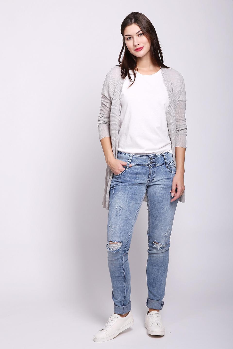 Жакет кардиган Betty and Co серый