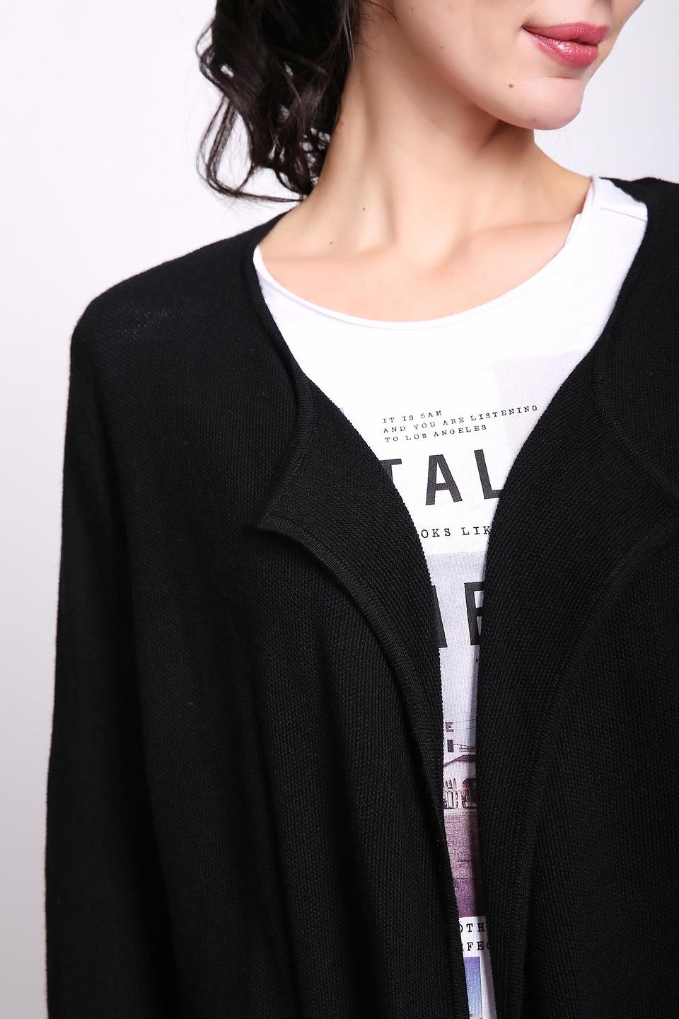 Жакет Gerry Weber черный удлиненный