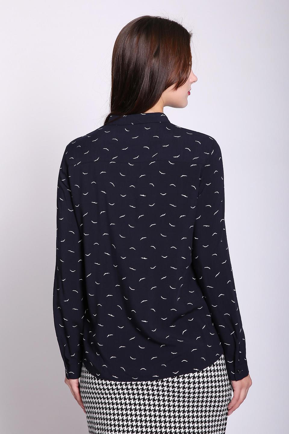 Блуза Gerry Weber с принтом птиц