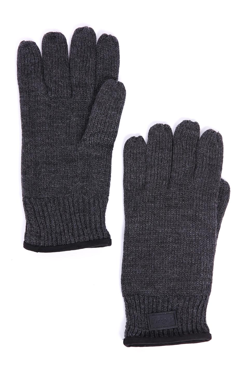 Перчатки Pezzo серые, без декоративных элементов