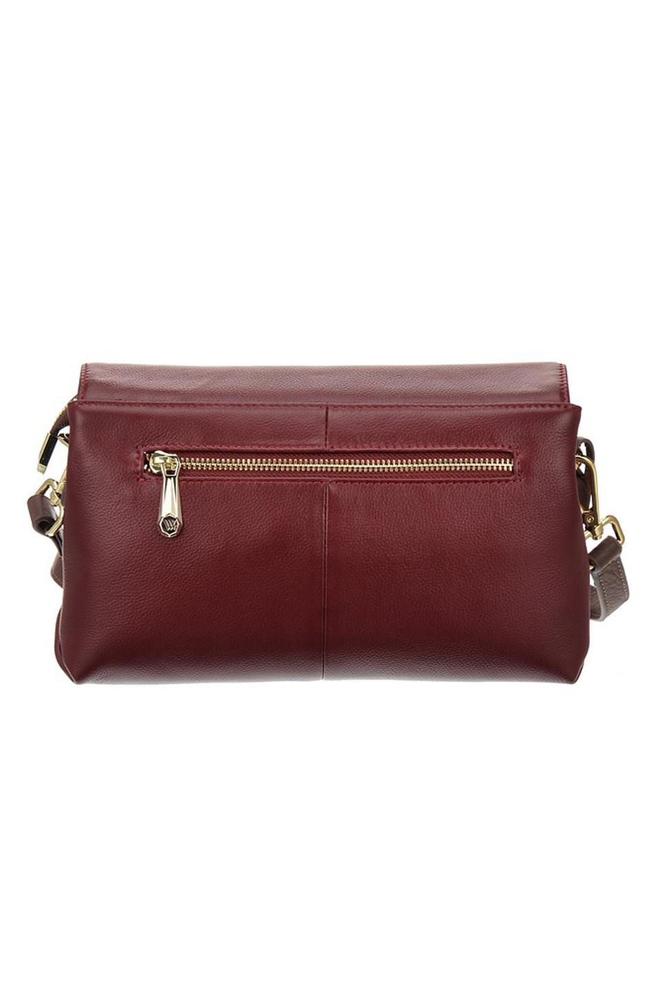 Сумка кросс-боди Vera Victoria Vito бордовая