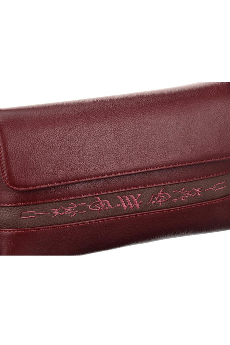 Сумка кросс-боди Vera Victoria Vito бордовая