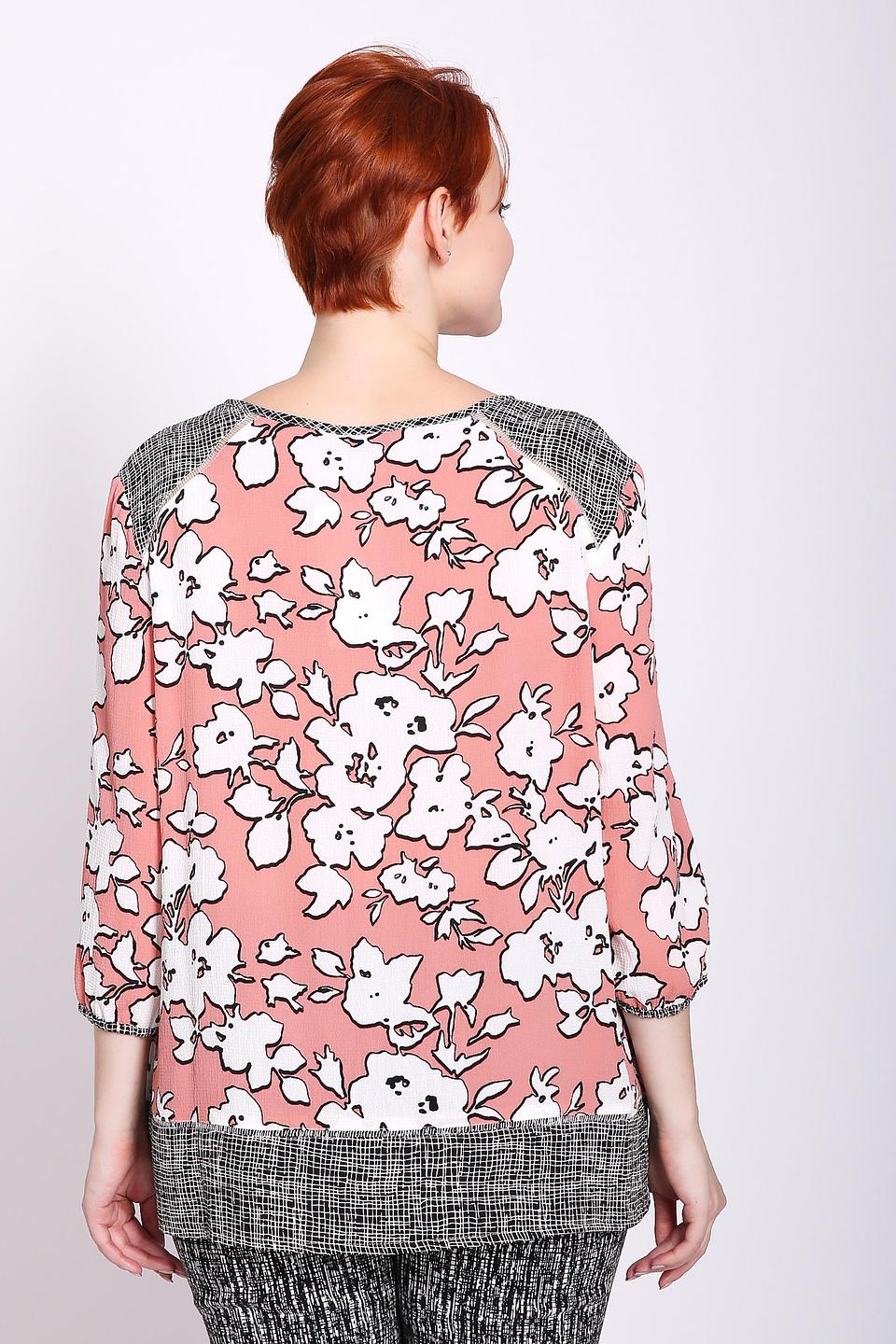 Блуза Lebek с цветочным принтом