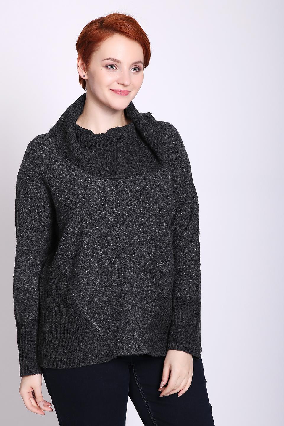 Пуловер Via Appia с воротником-холом