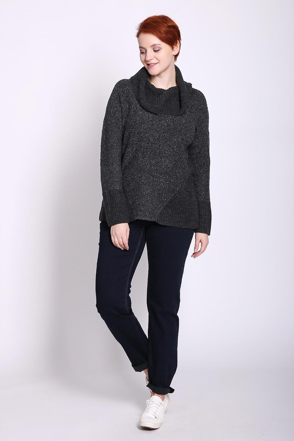 Пуловер Via Appia с воротником-холом