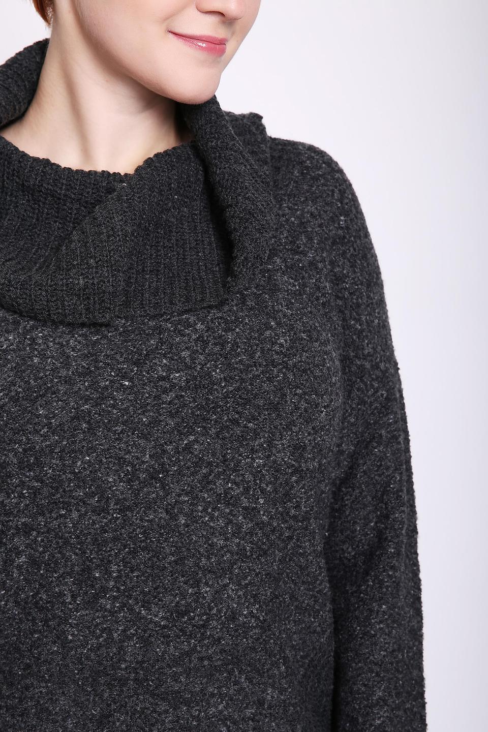 Пуловер Via Appia с воротником-холом
