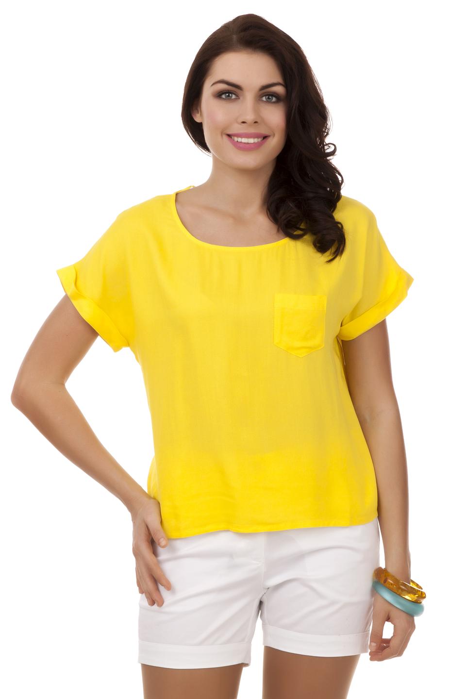 Блуза Pezzo Женская Жёлтая