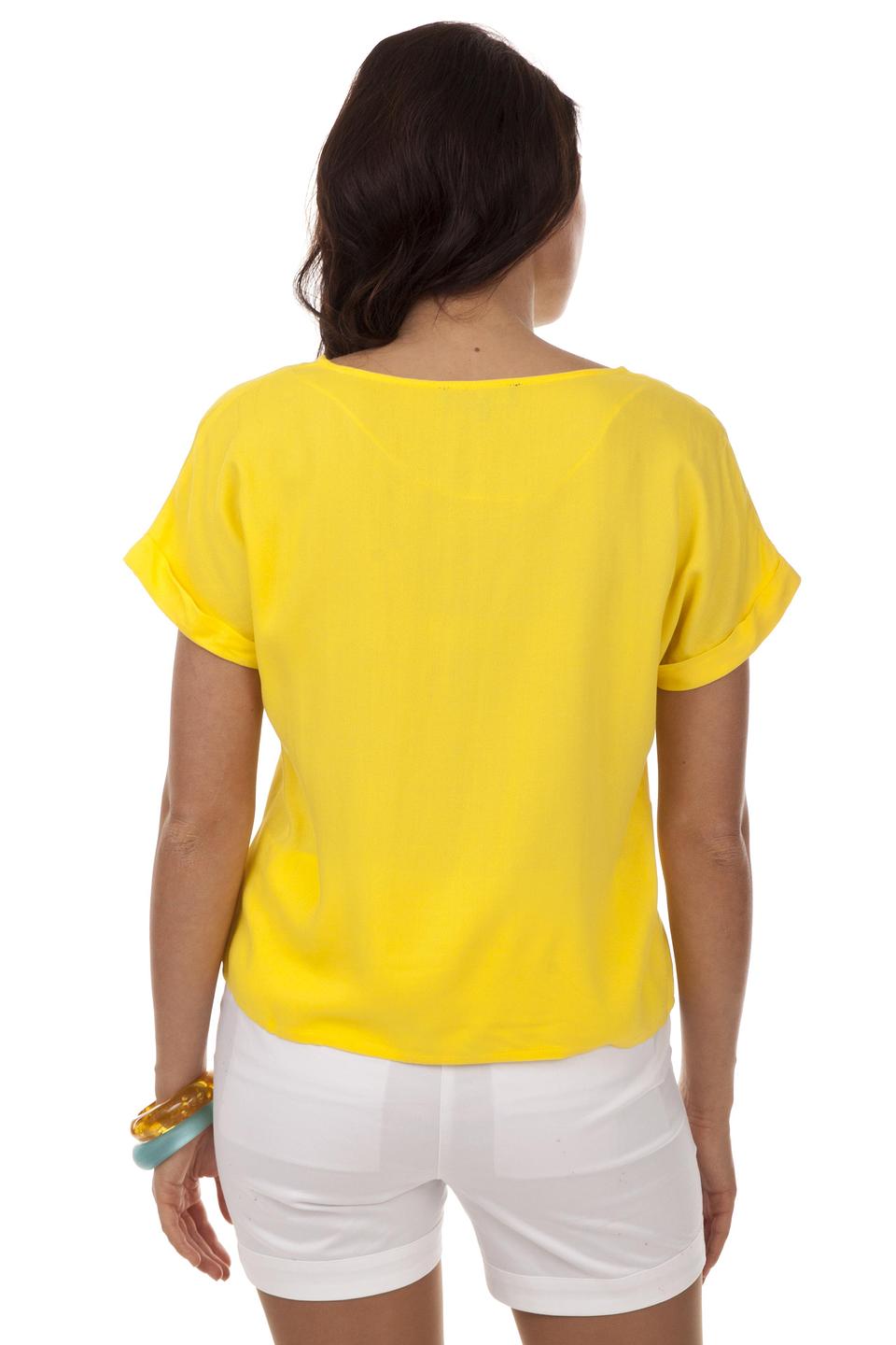 Блуза Pezzo Женская Жёлтая