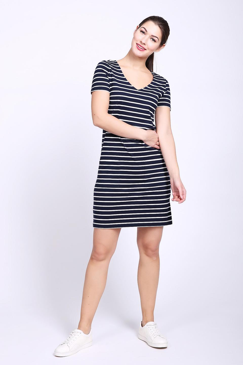 Платье Pezzo в полоску