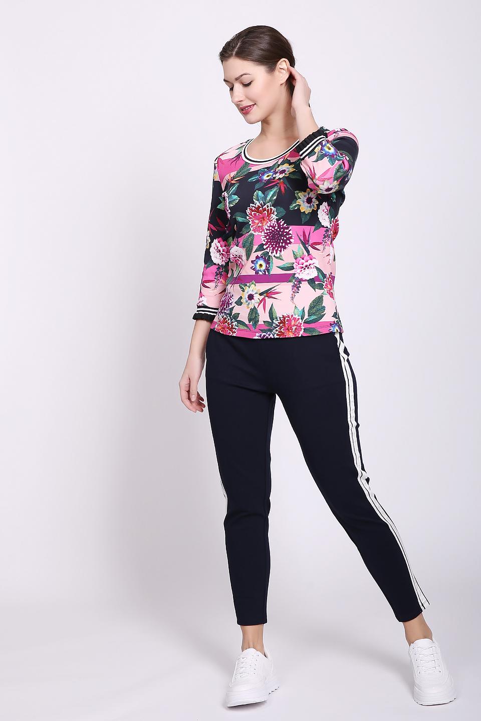 Брюки Via Appia с полосками