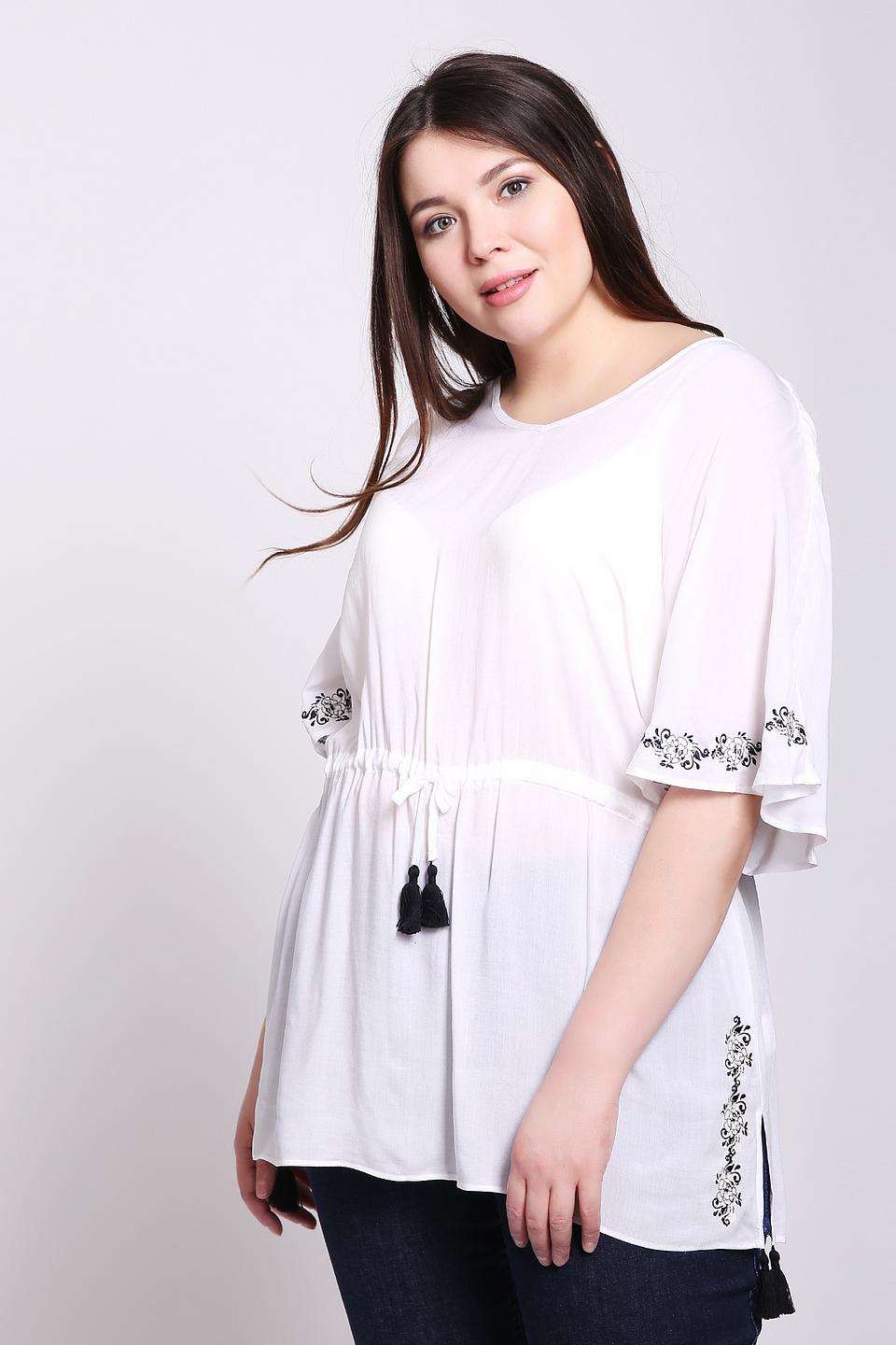 Блуза Eugen Klein с вышивкой