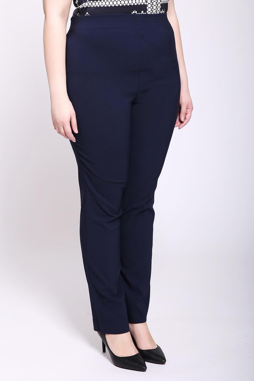 Брюки Via Appia классические темно-синие