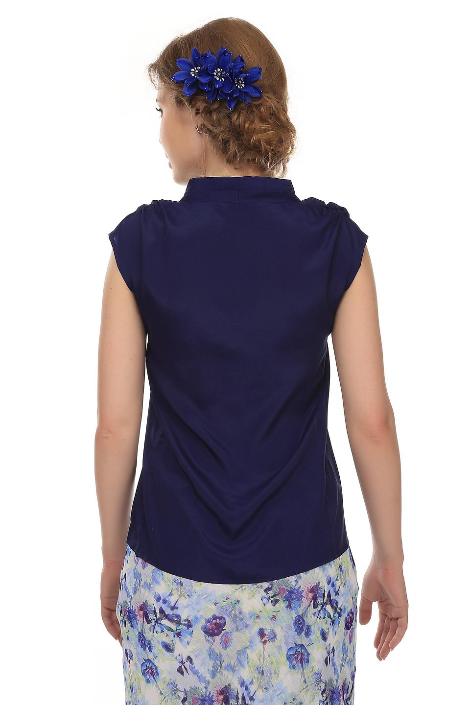 Блуза Just Valeri синего цвета