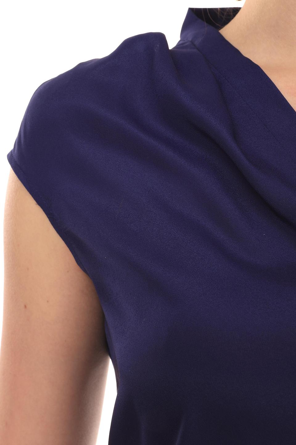 Блуза Just Valeri синего цвета