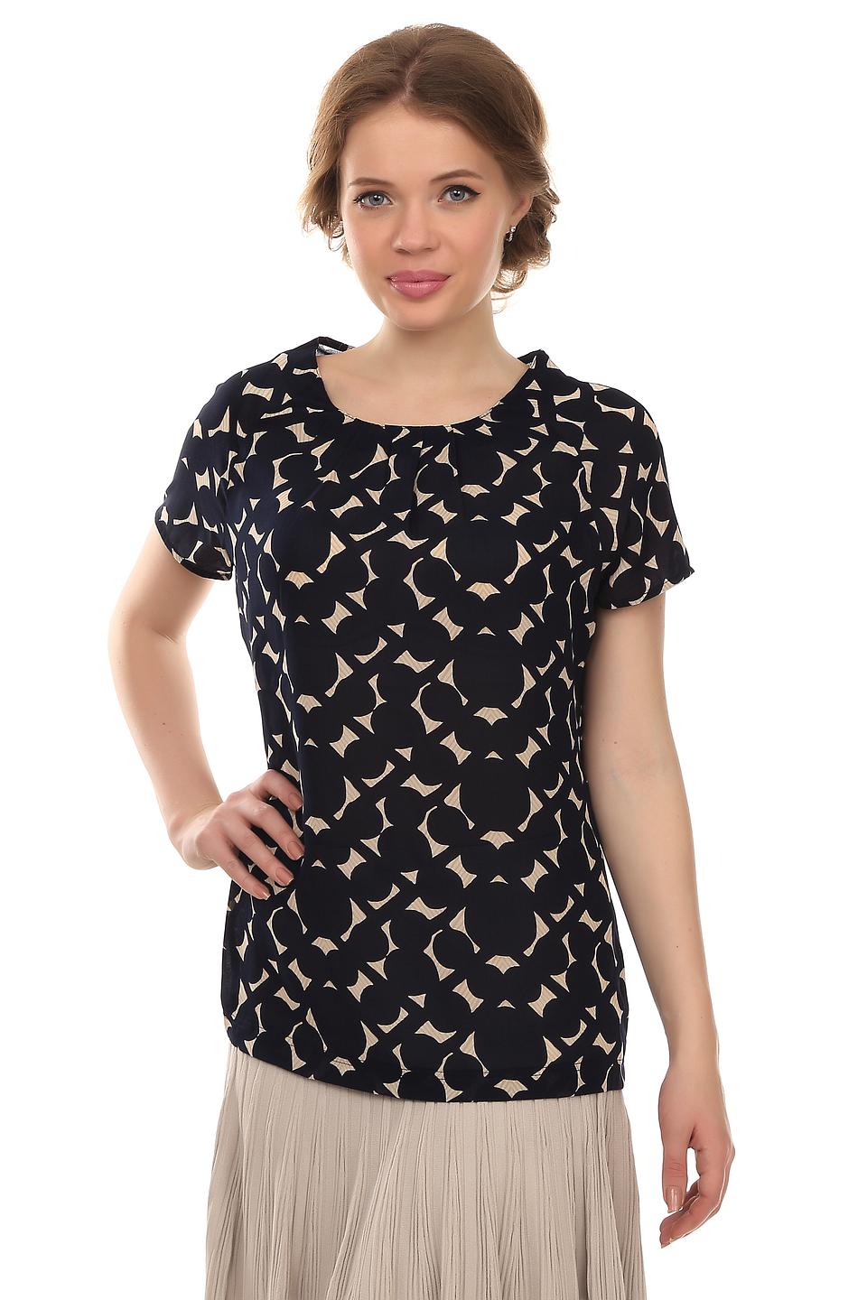 Блуза Pezzo с геометрическим принтом