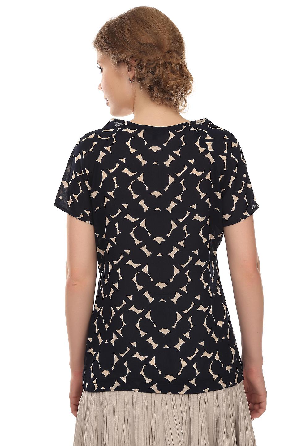 Блуза Pezzo с геометрическим принтом