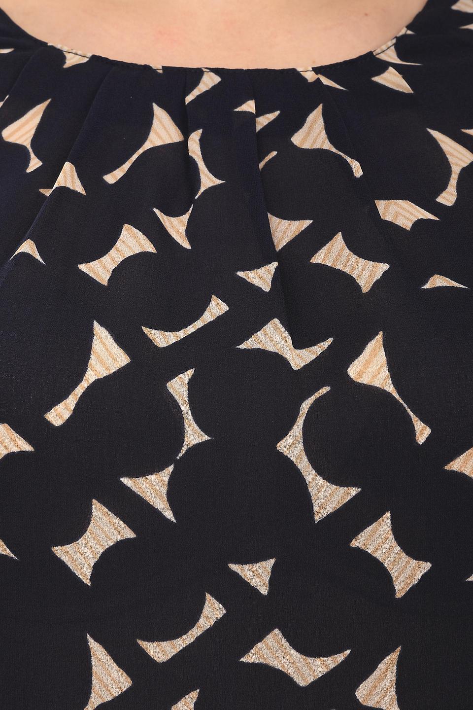 Блуза Pezzo с геометрическим принтом