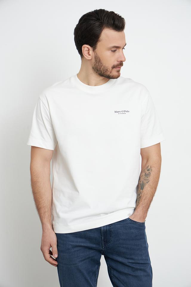 Футболка Marc O Polo белая с логотипом