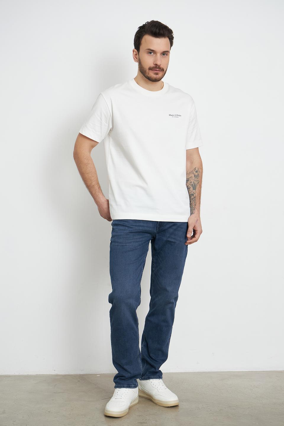 Футболка Marc O Polo белая с логотипом