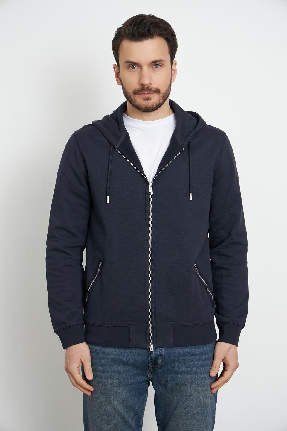 Кардиган на молнии Marc O Polo тёмно-синий