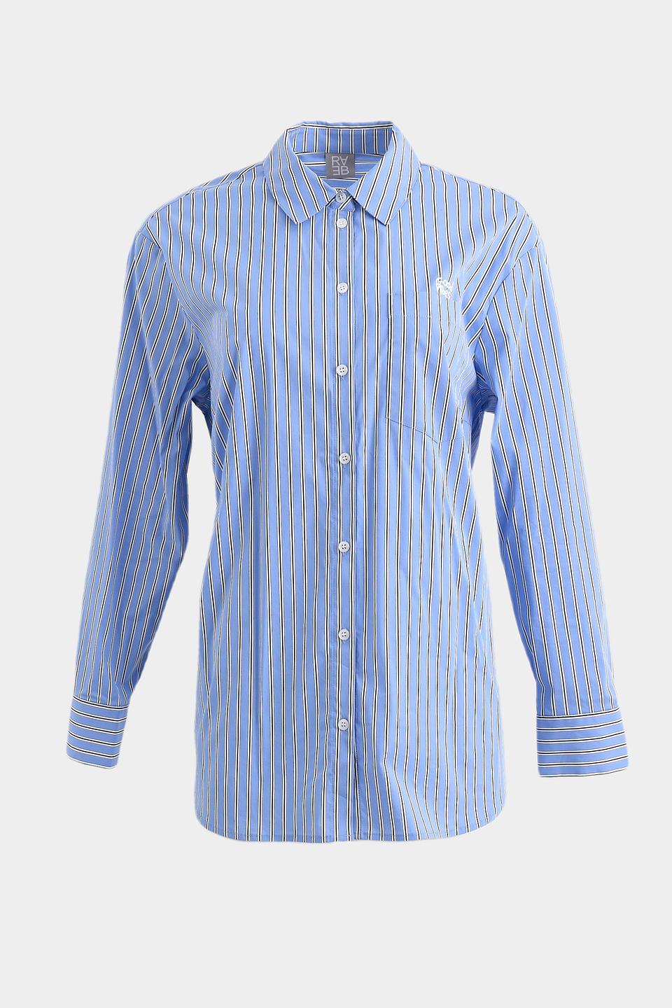 Блуза Rabe collection в полоску голубую