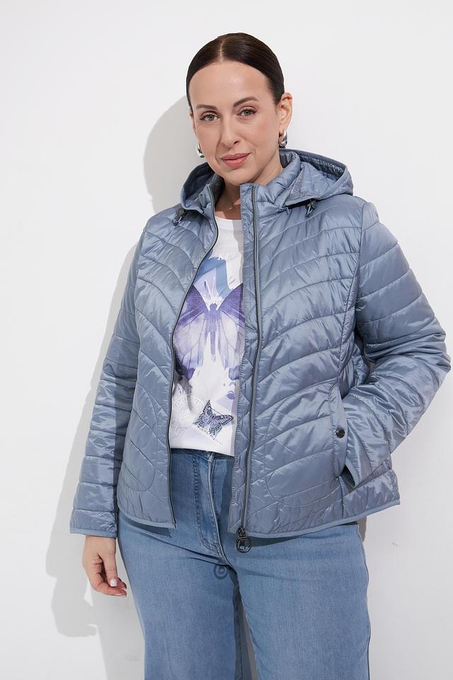 Куртка стеганая Betty Barclay голубая