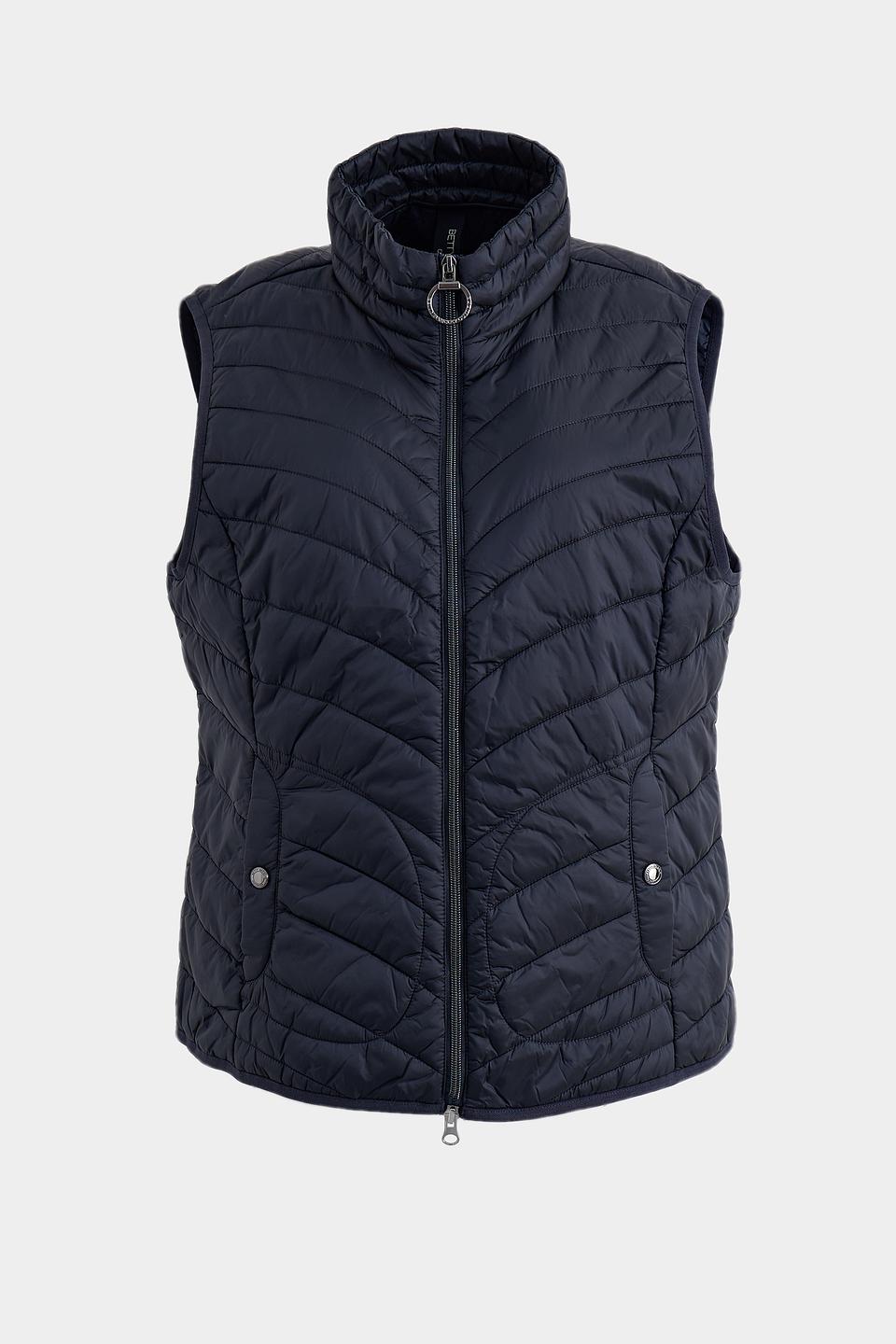 Жилет стеганый Betty Barclay темно-синий
