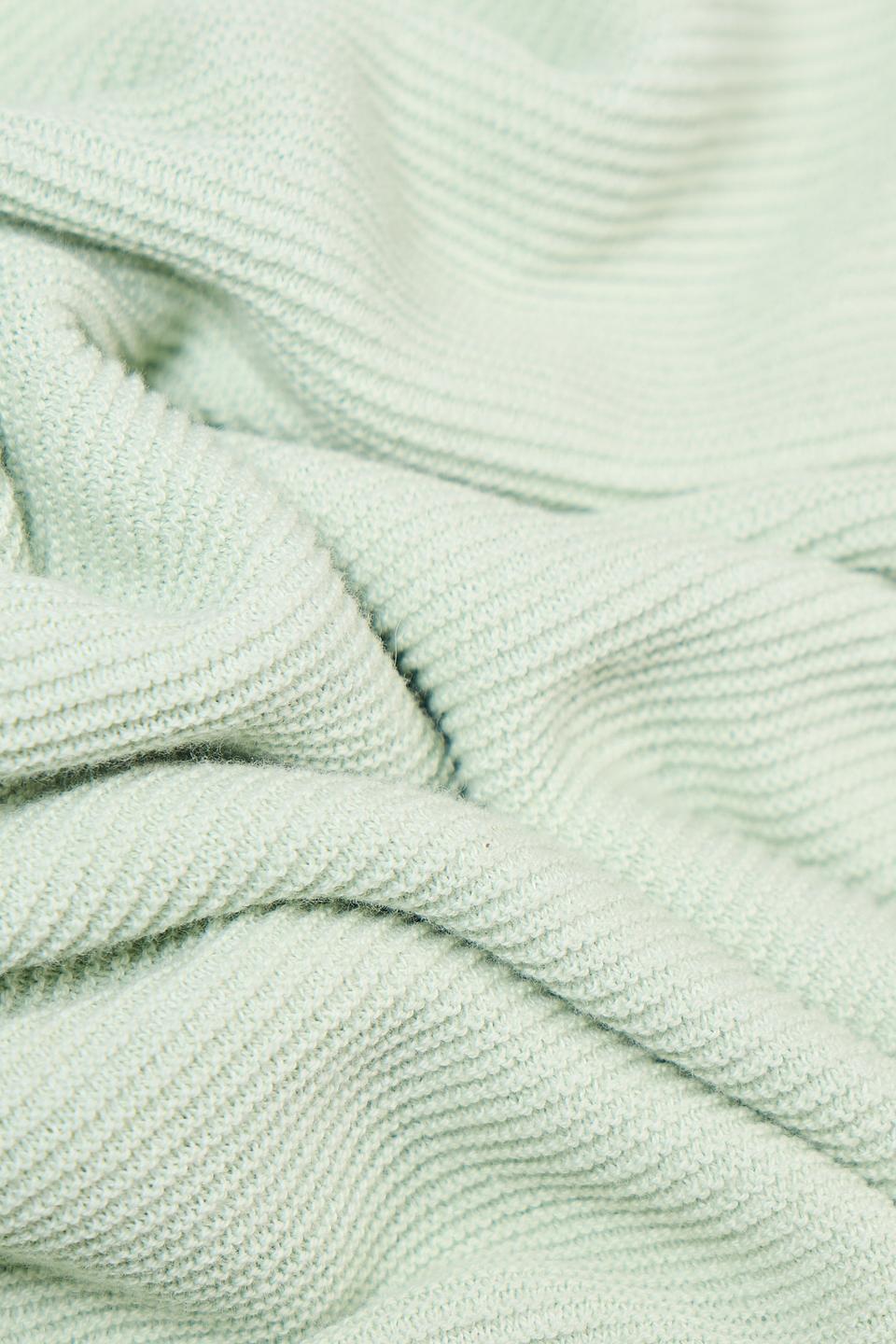 Пуловер Pezzo мятный с рукавом 3/4