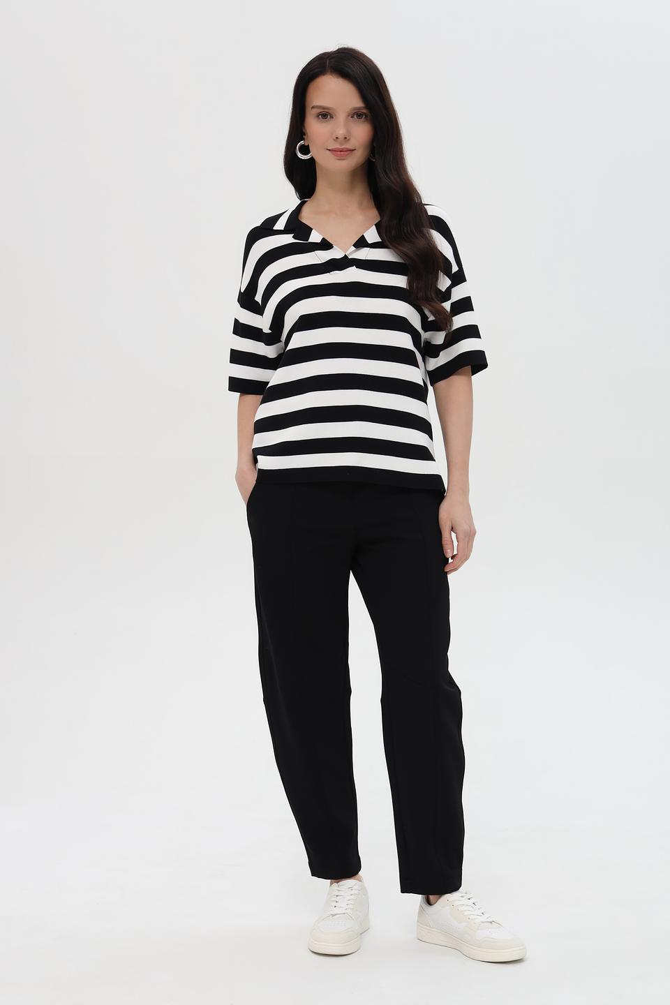 Пуловер Pezzo в полоску