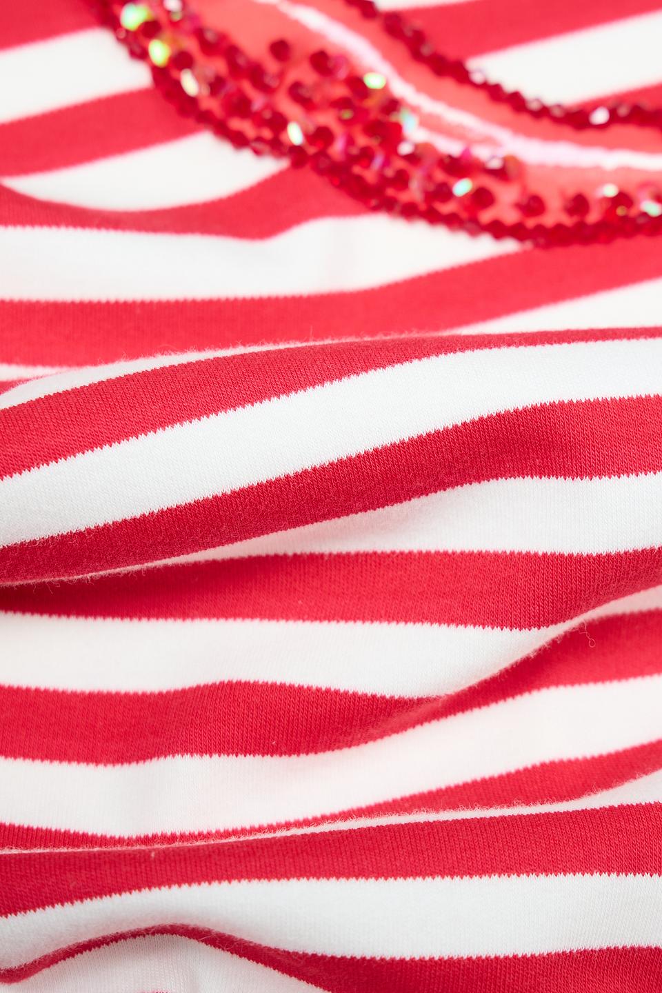 Футболка Pezzo в полоску с перцем