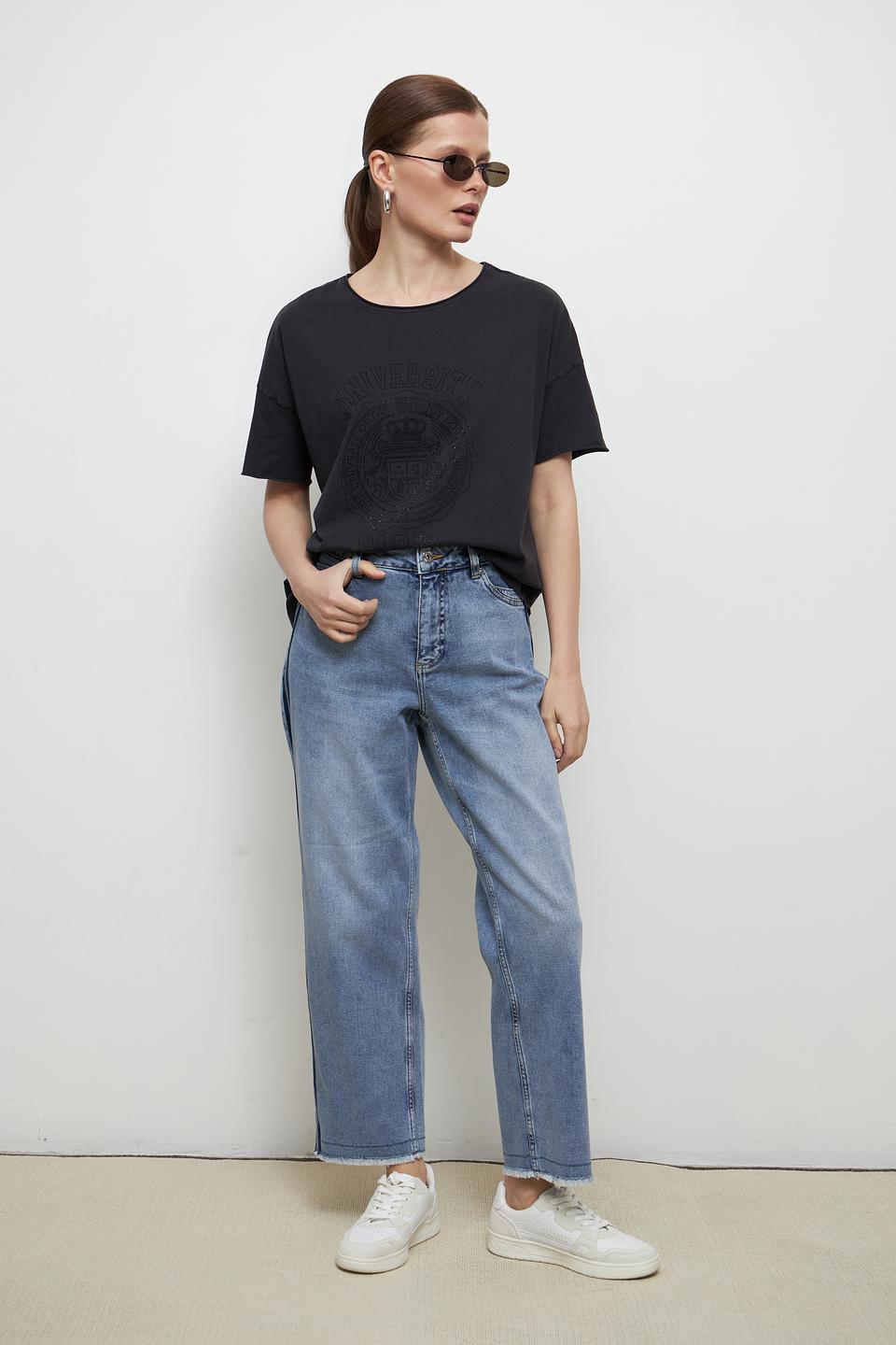 Джинсы Marc Aurel с полосками