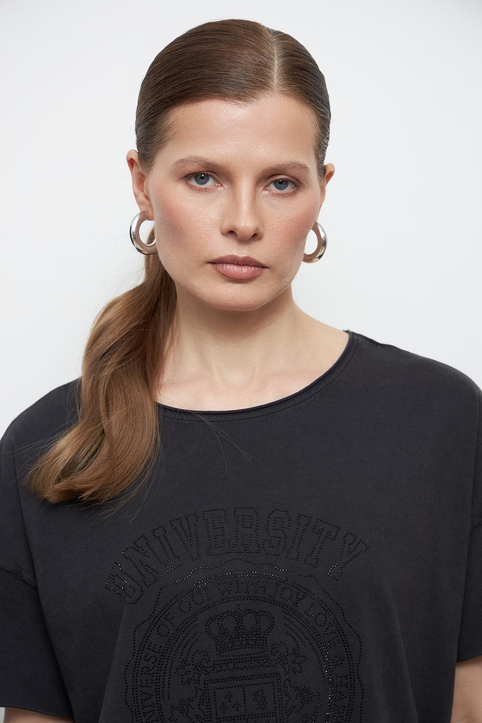 Футболка Oui Paris чёрная