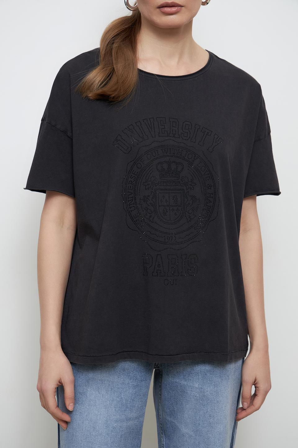 Футболка Oui Paris чёрная