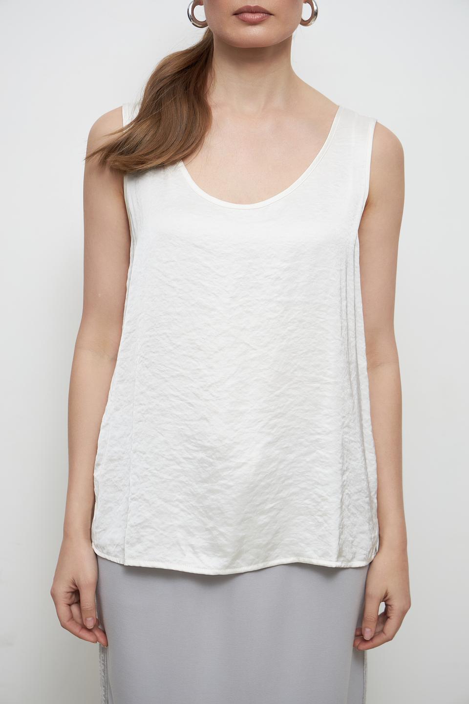 Топ Oui женский молочный