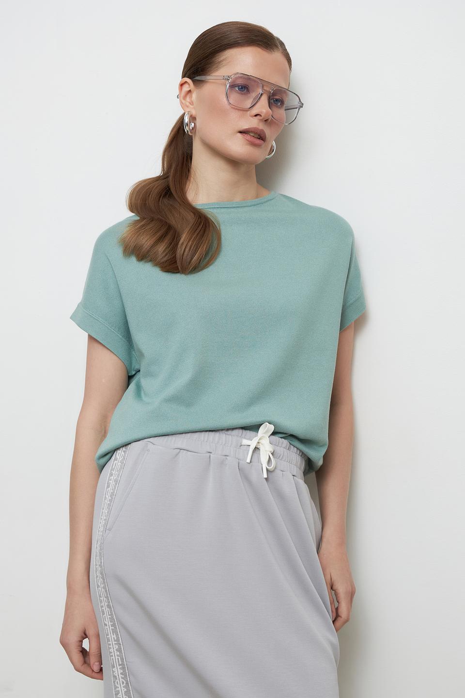 Пуловер Pezzo мятный