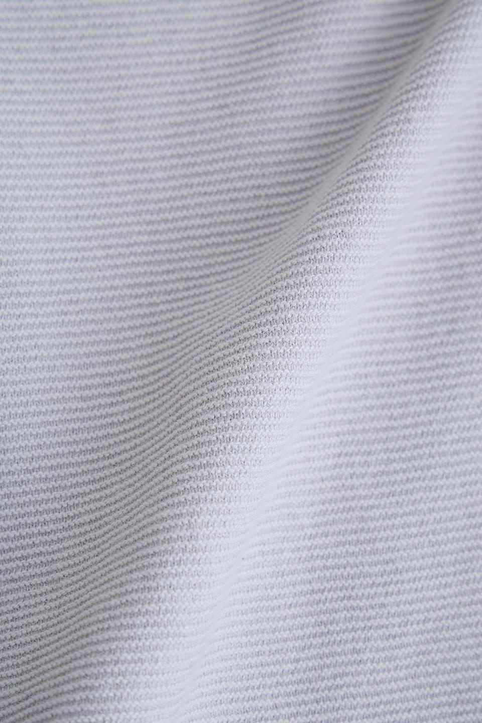 Пуловер Pezzo в полоску серый