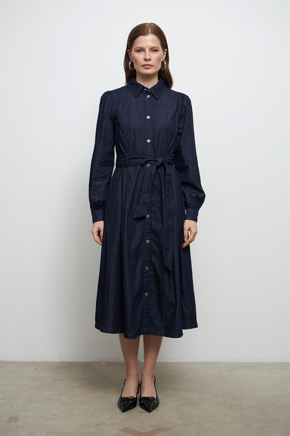 Платье джинсовое MORE and MORE