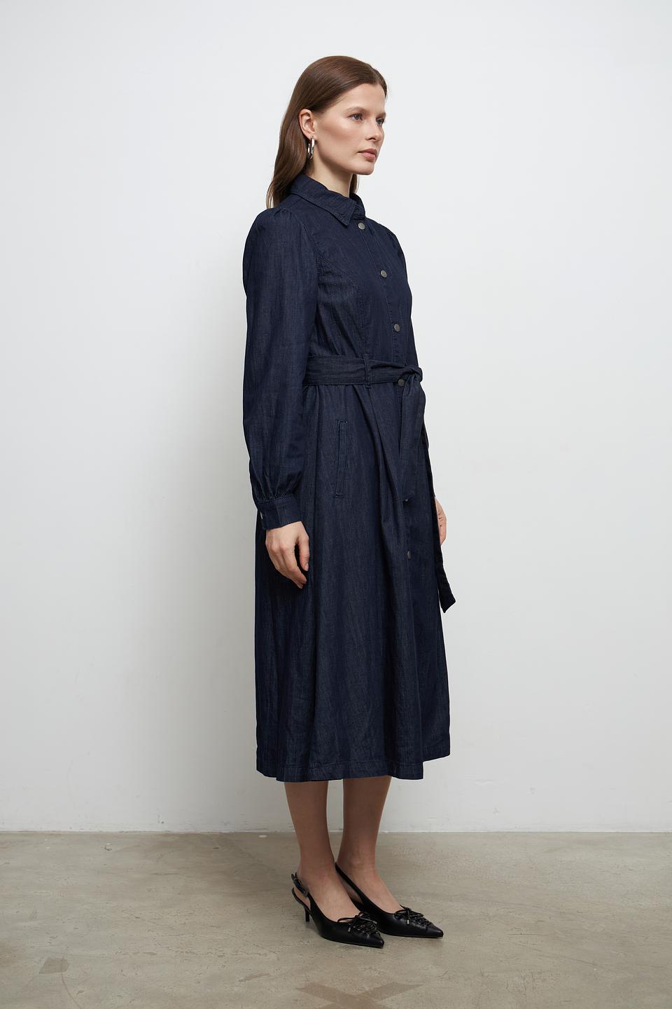 Платье джинсовое MORE and MORE